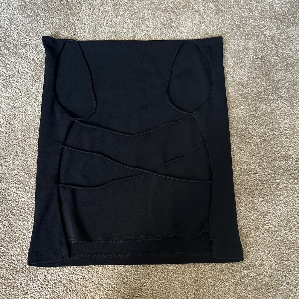 Black sexy clubbing top